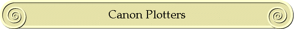 Canon Plotters